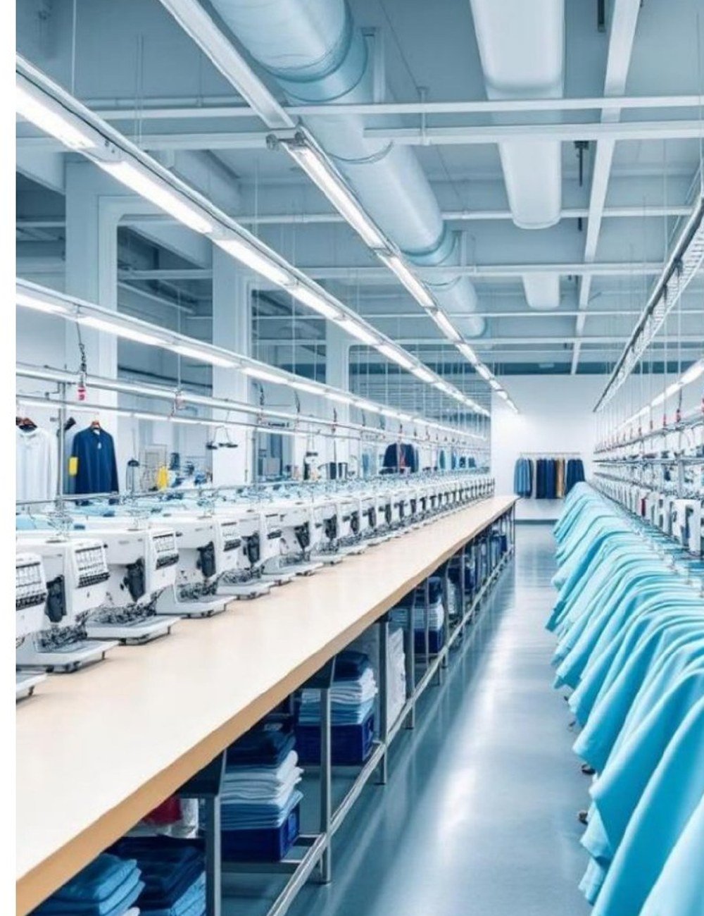 Garment manufacturing facility